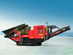 Mobile impact sand making machine